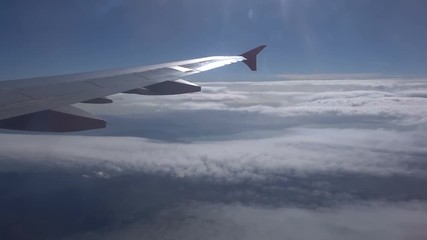 view from the airplane window