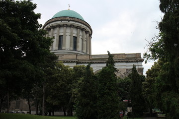 Dome of Esztergom Basilica, Esztergom, Ostrihom, Hungary 