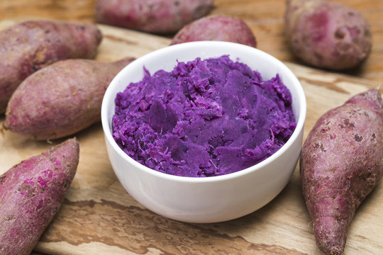 Purple Sweet Potato Mash