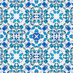 Fototapeta premium Ancient Modern Check Seamless Pattern