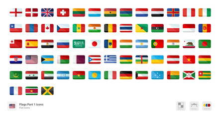 Flags icons