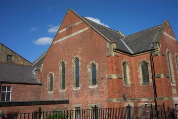 bâtiment britannique brique