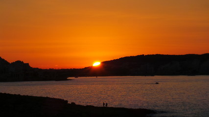 Malta sunset