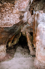 Rocky Sea cave grotto Khanom, Nakhon Si Thammarat, Thailand