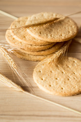 Wheat with cookies