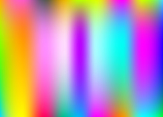 Hologram abstract background. Stylish gradient mesh backdrop with hologram. 90s, 80s retro style. Pearlescent graphic template for book, annual, mobile interface, web app.