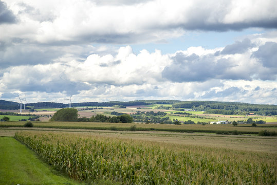 Landschaft, Kall,