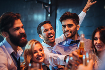 We are having loads of fun together