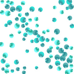 Modern background with bubbles. Cute Pattern for Postcard, Print, Banner or Poster. Vector Texture in Trendy Style