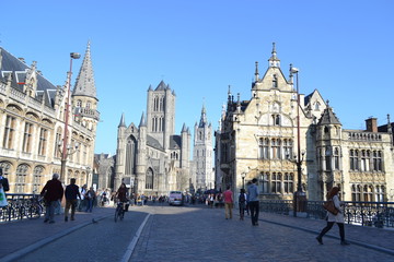 Ghent, Belgium's medieval skyline