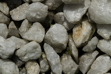 Texture of marble chips