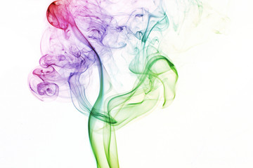 fumée couleurs arrière-plan abstrait