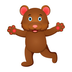 cute bear illustration
