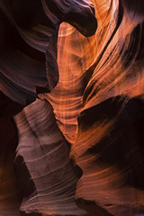 Colorful beauty of Antelope Canyon, Arizona