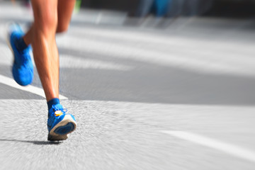 Marathon Läufer