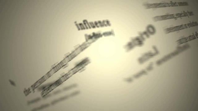 Definition: Influence 