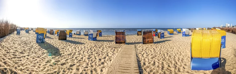Foto op Canvas Cuxhaven, strand © Sina Ettmer
