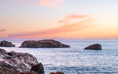 Obraz premium Larva rock near Dyrholaey arch in Iceland
