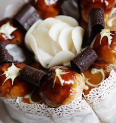 delicious cake, macro shot
