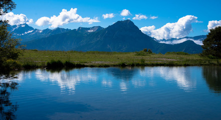 Lac de Saint Appolinaire in den Hautes Alpes