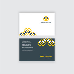 Fototapeta na wymiar Abstract business card design template vector