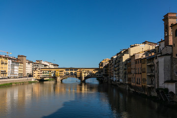 Naklejka premium Ponte Vecchio, Florenz