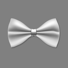 Bow Tie isolated on white.