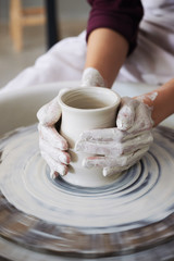 Fototapeta na wymiar Art of pottery
