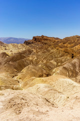 Arid landscape in  Death Valley