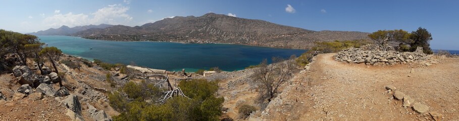 Fototapeta premium Ile de Spinalonga - Crête 