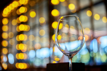 glass on a Dim background