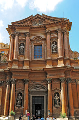 Roma, la chiesa della Santiisima Trinità dei Pellegrini