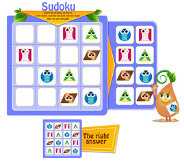 educational sudoku shapes