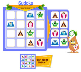 shapes  game sudoku  iq 2