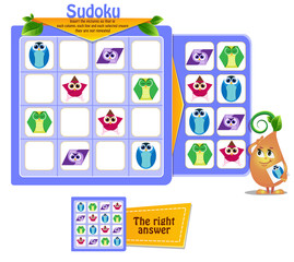 shapes Sudoku  logic  game