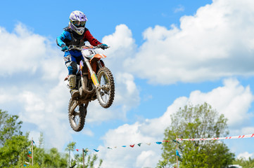 Motocross high jump