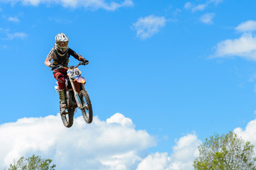 Motocross high jump