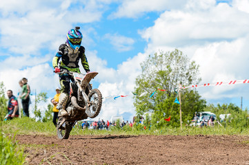 Motocross high jump