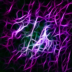 Purple abstract mess-up background.