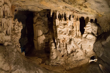 Cango Caves in Oudtshoorn South Africa. African landmark
