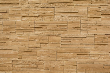 Brown stone wall texture