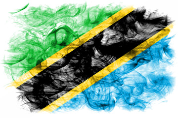 Tanzania smoke flag