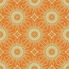 Unique, abstract geometric pattern. Seamless vector illustration. For design, wallpaper, background