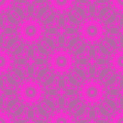 Decorative Square Template for Fabric Print. Azhure floral seamless pattern. Vector illustration. For fabric, bandana, carpet, shawl design.