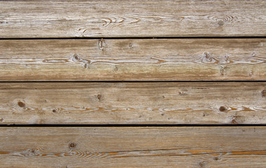 Obraz premium The texture of the boards. Wooden wall of the house. A fence made of boards. Wooden floor
