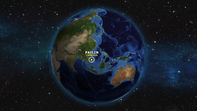 CAMBODIA PAILIN ZOOM IN FROM SPACE