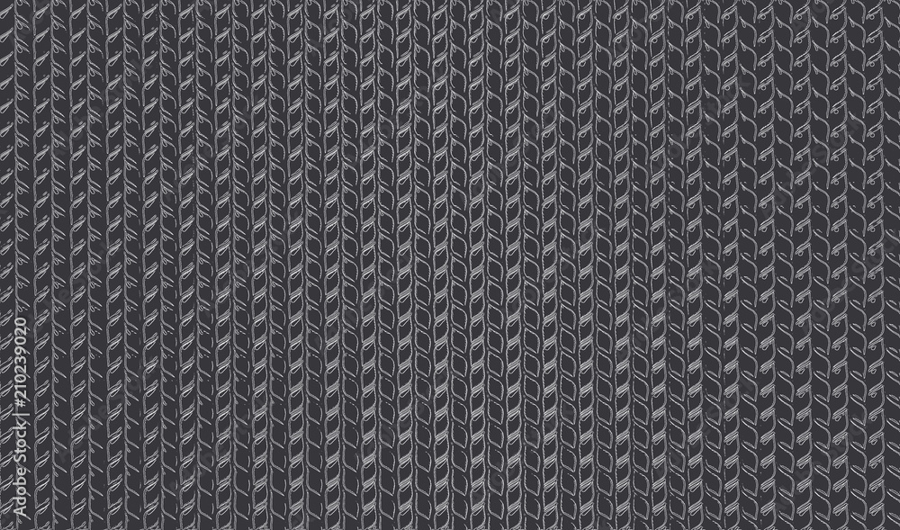 Poster background pattern in the form of a pigtail
