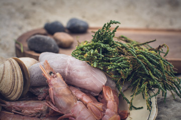 Patagonian seafood