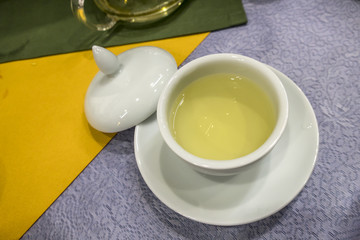 Traditional tea ceremony in korea