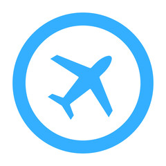 Fototapeta premium travel icon, plane, airplane